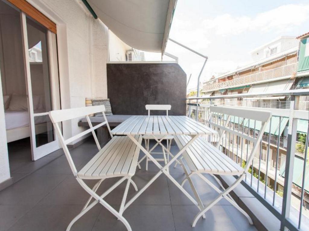 Acropolis Charming Apartment With Large Balcony - Dm17 Athén Kültér fotó